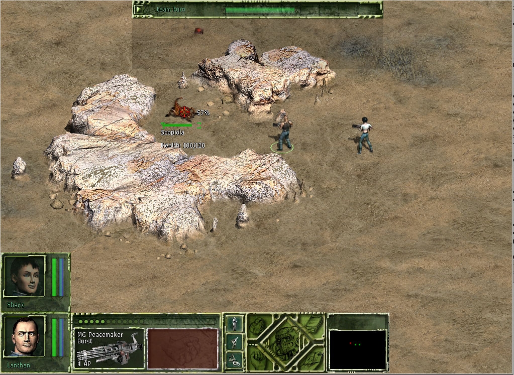 A screenshot from Metalheart: RR