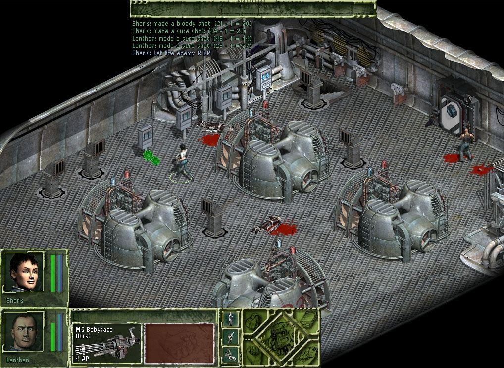A screenshot from Metalheart: RR
