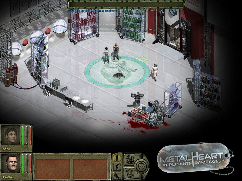 A screenshot of the upcoming RPG Metalheart