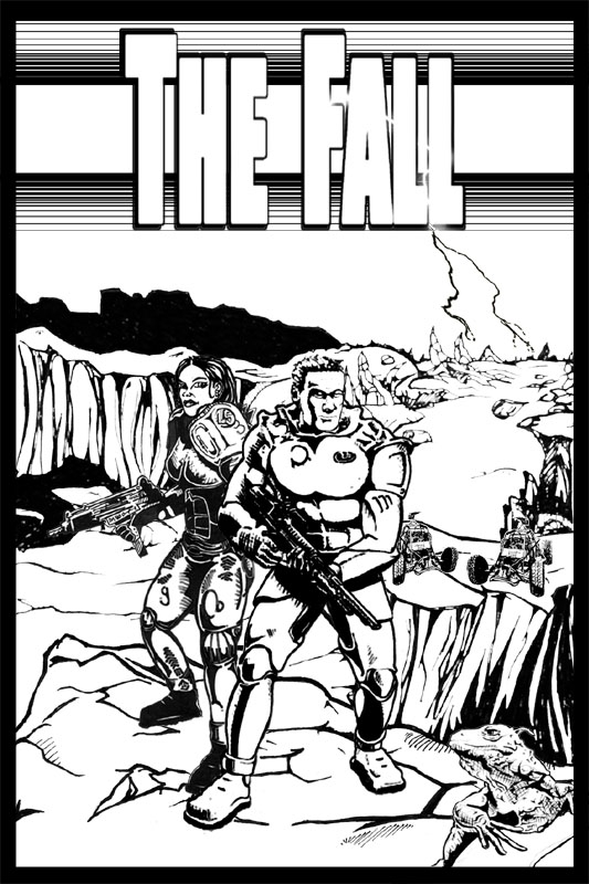 A concept art image from The Fall..
