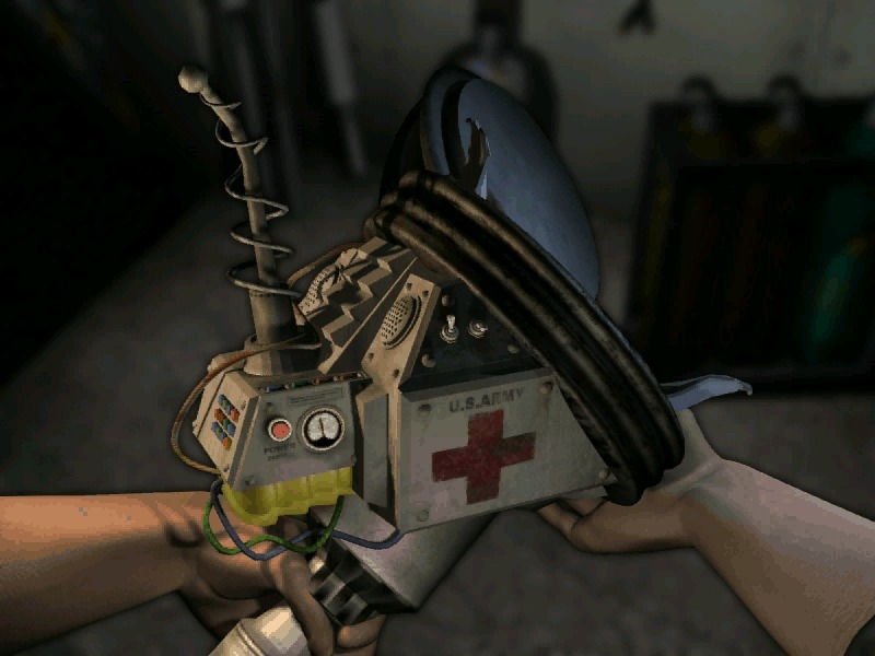 A personal medcomputer. A bit like a PipBoy?<br />
<br />
Screenshot from the Static...