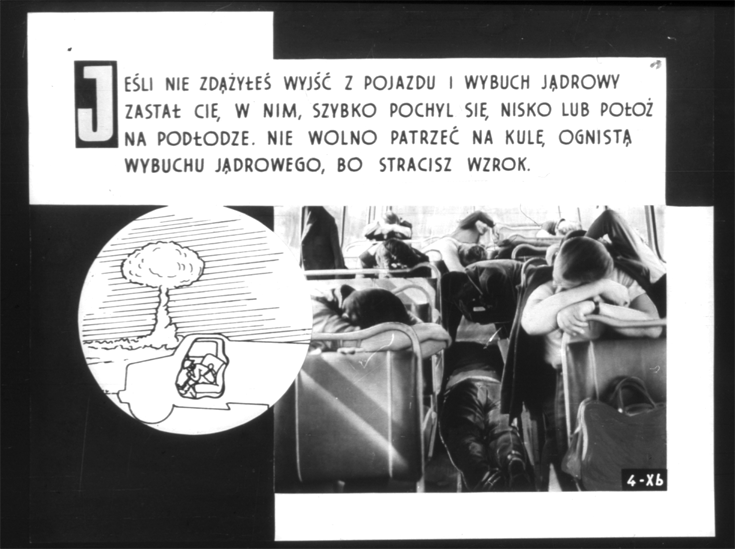 If you didn&#039;t have the time to exit a vehicle and the nuclear explosion found you in it,...