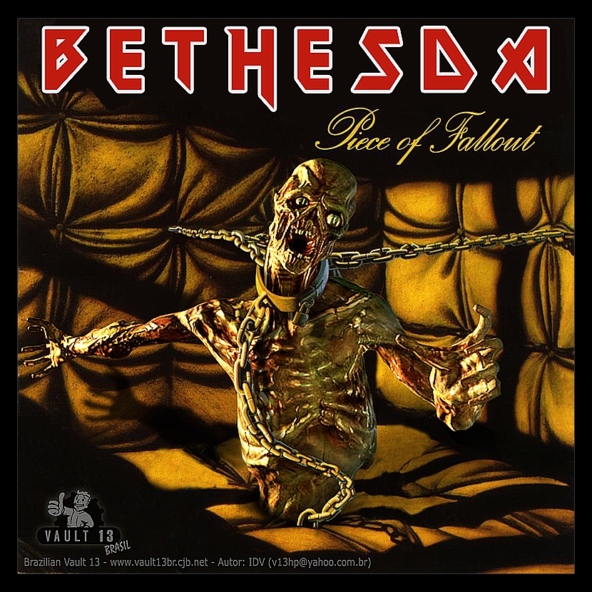 to fans of Iron Maiden and Fallout <br />
Iron Maiden Eddie (mascot) - Fallout 3 Ghoul