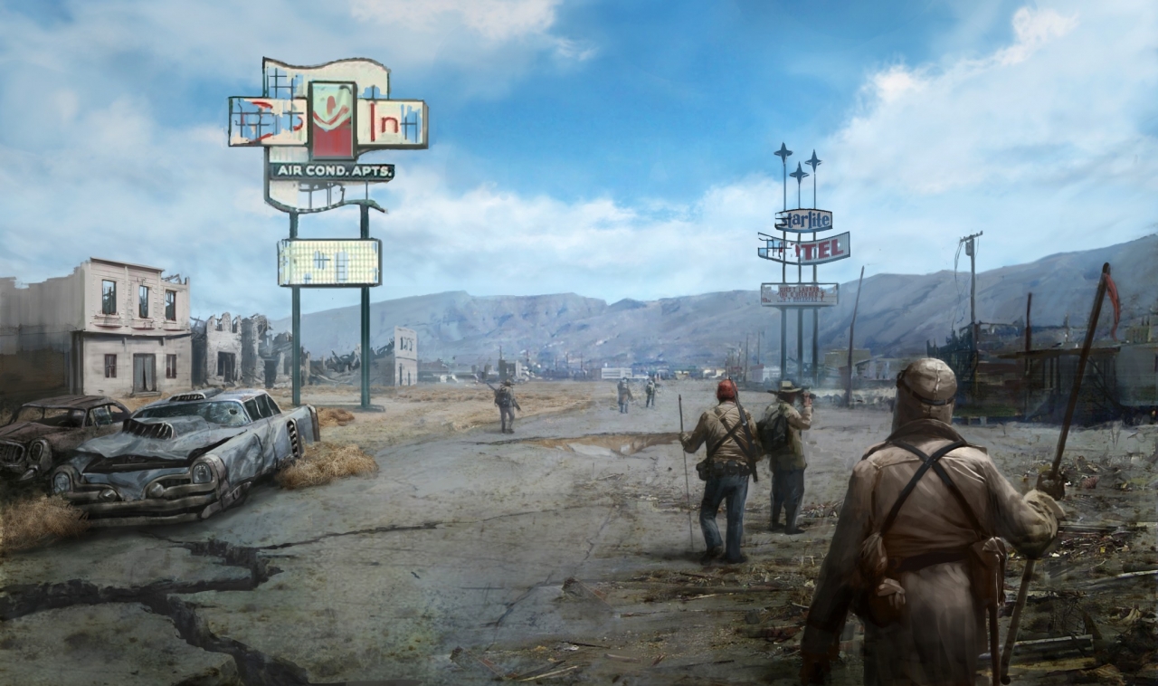 Photo Fallout New Vegas Concept Art In The Album Concept Art Images By Brother None No Mutants Allowed