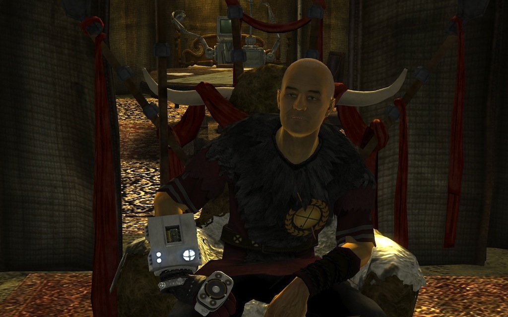 What&#039;s that on his hand? A pip-boy?