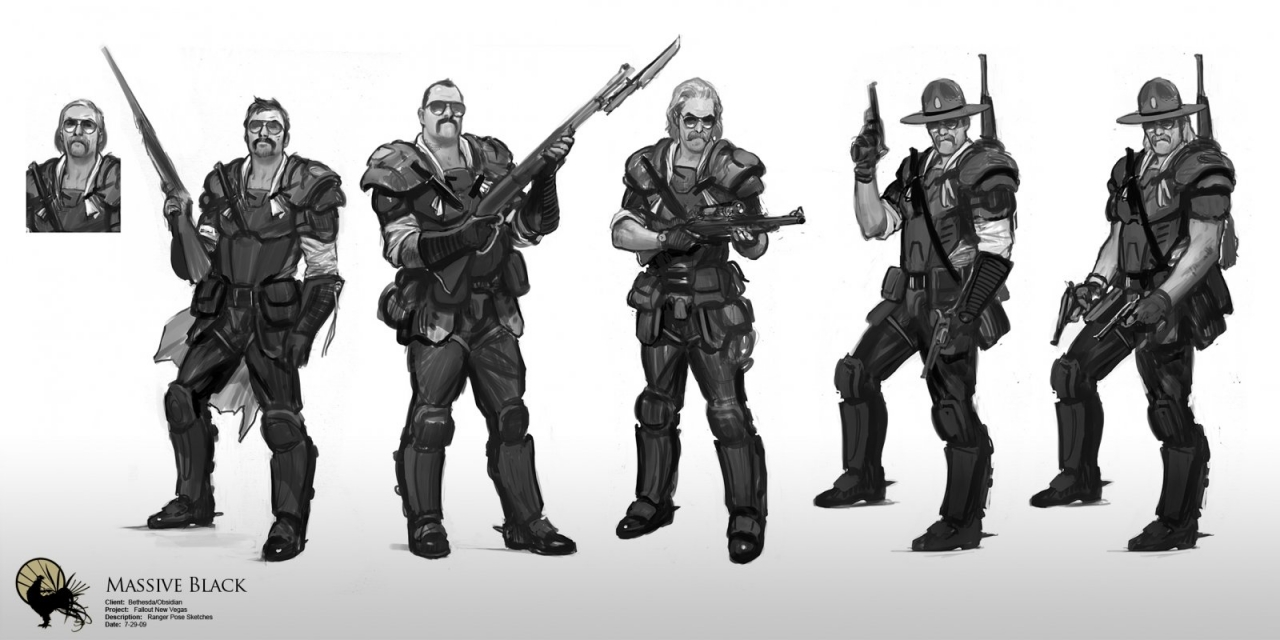 Photo Ncr Rangers By Wes Burt In The Album Concept Art Images By Brother None No Mutants Allowed