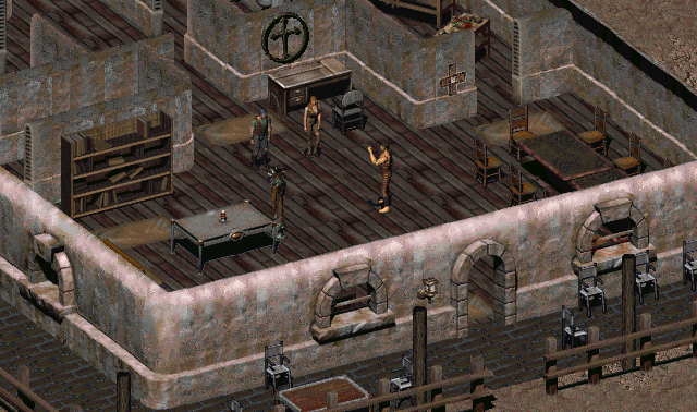 Old Westin House, from the Fallout 2 press pack.