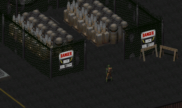 Power station, from the Fallout 2 press pack.
