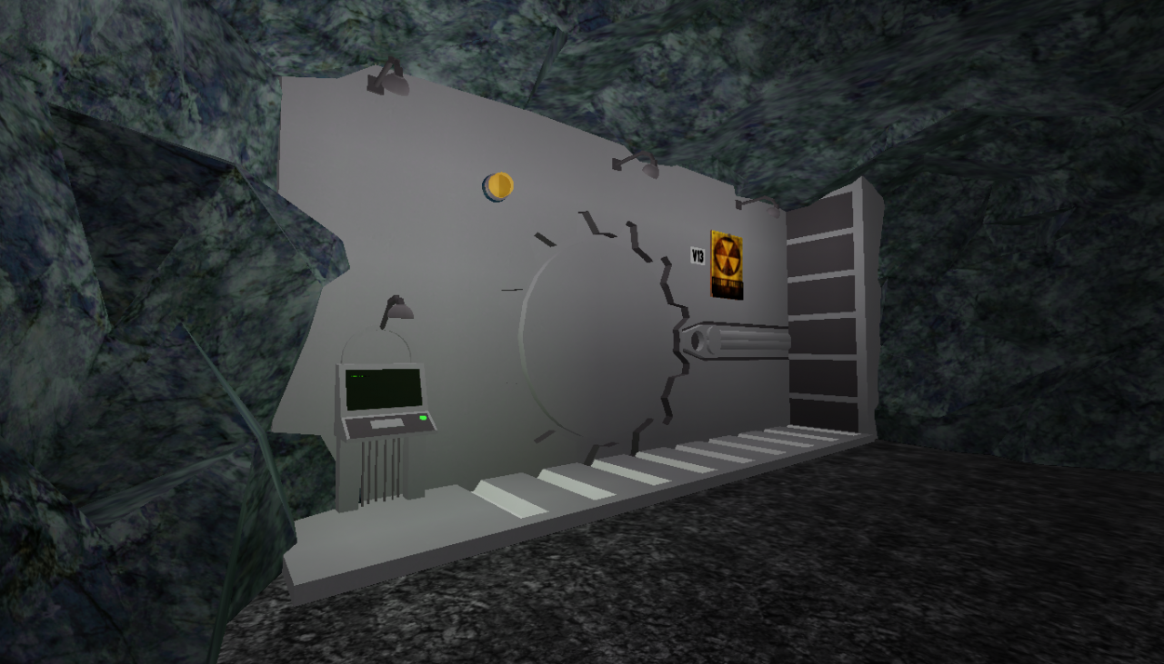 Photo "Vault door" in the album "Fallout 1, but in 3D and in Roblox" by