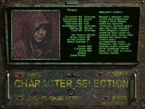 Character Selection - Mingan