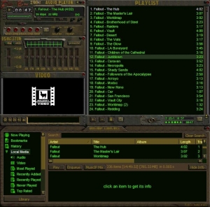 PipBoy2000 Winamp skin