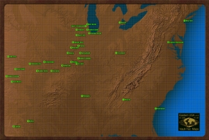 Full USA map (East)