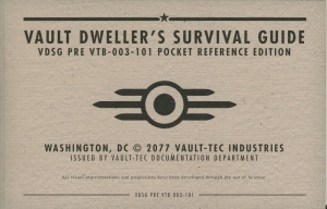 Vault Dweller's Survival Guide #1