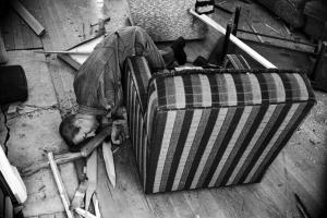 Loomis Dean photos taken after Yucca Flats nuclear test