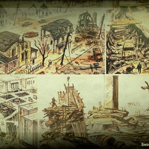 Environmental concept art