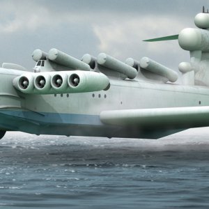 Media 'Lun' Ekranoplane' in album 'Fallout Urals'