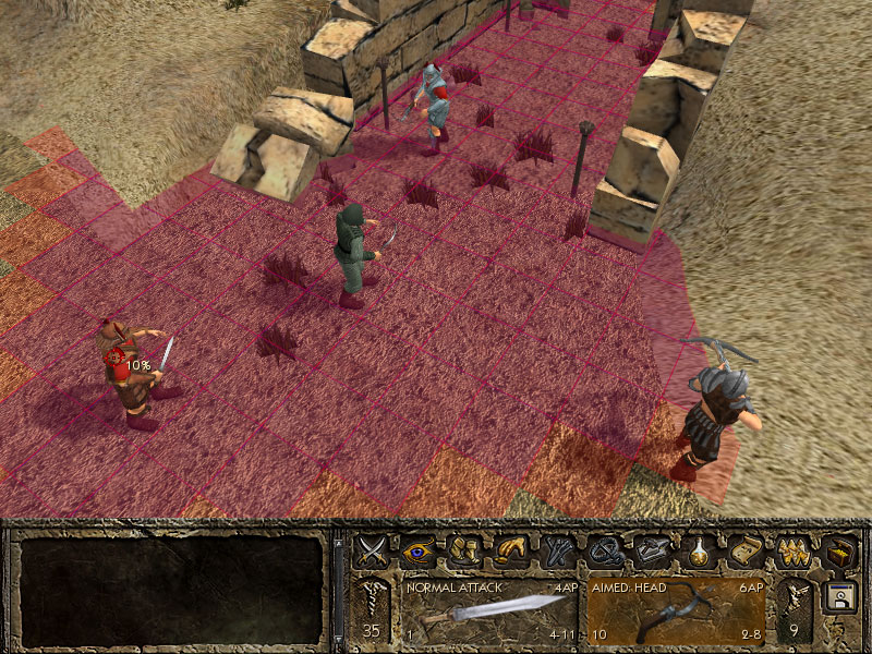 AoD combat screenshot