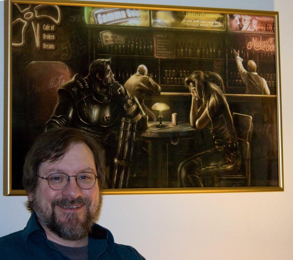 Cafe of Broken Dreams - framed print
