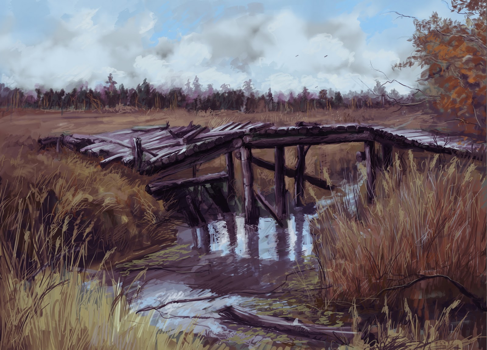 Environment concept art